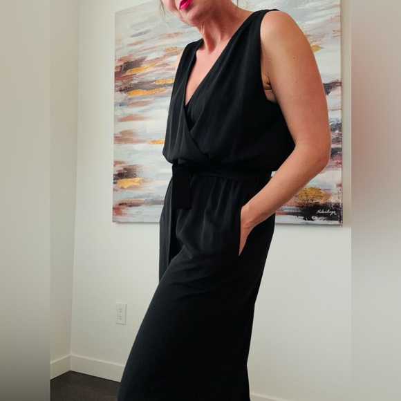 ARITZIA Babaton Black Maximillian Jumpsuit - Picture 5 of 15